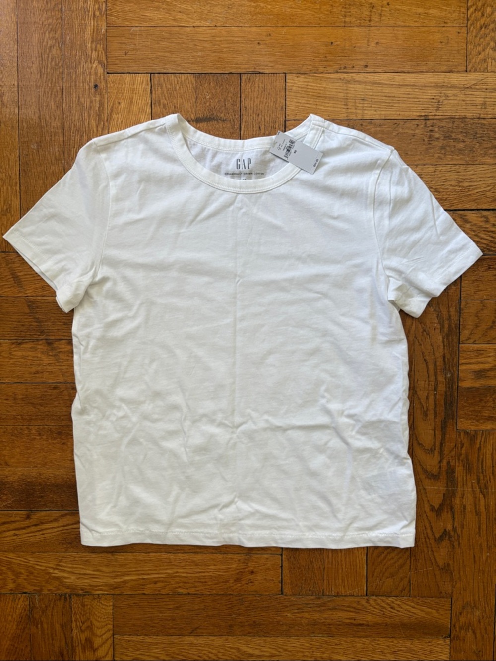 Gap Organic Cotton Vintage T-Shirt Extra Small White